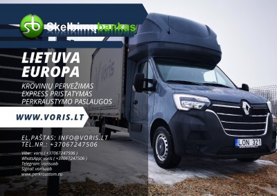 Įvairiausių krovinių pervežimas, logistika Lithuania - Europe -Lithuania +37067247506