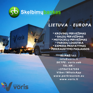 Dalinių-pilnų krovinių vežimo paslaugą teikiam fiziniams asmenims bei įmonėms Lithuania - Europe -Lithuania +37067247506
