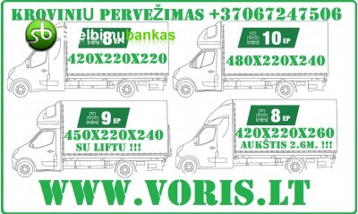 Greitas / Express krovinių pervežimas. Greitas krovinių pervežimas visoje Lietuvoje ir Europoje su mikroautobusais ir tentiniais mikroautobusais Lithuania - Europe - Lithuania +37067247506
