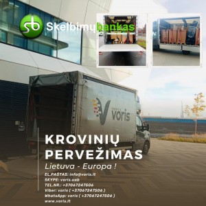 Krovinių pervežimas yra laikui imlus procesas Lithuania - Europe - Lithuania +37067247506