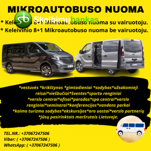 Keleivinių mikroautobusų Alytuje / Alytaus rajone nuoma  +37062387452 www.tralunuoma.lt ALYTUS