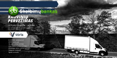 Itin skubių krovinių EXPRESS pervežimų organizavimui pasitelkiame visas plataus tinklo galimybes Lithuania - Europe - Lithuania +37067247506