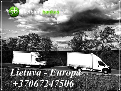 Daržo, ūkio priemonių ir daiktų transportavimas Lithuania - Europe -Lithuania +37067247506