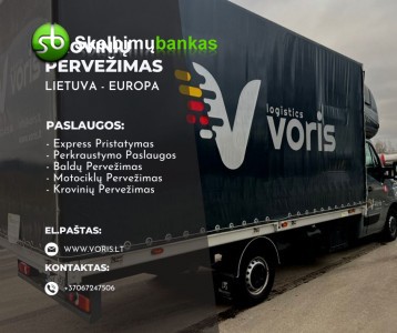 Greitųjų pervežimų paslaugos Lithuania - Europe - Lithuania