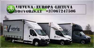 Express krovinių pervežimai, mūsų pagrindinė veikla Lithuania - Europe - Lithuania +37067247506